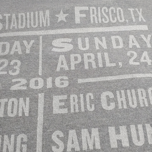 Off The Rails 2016 Country Music Festival With Line Up on Back XL - Picture 11 of 11